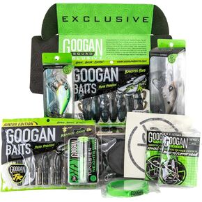 Googan Squad Mondo Kit Gold Series | Bass Fishing Kit | Freshwater Largemouth and Smallmouth Bass Lures | Fishing Box