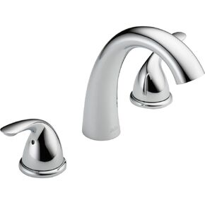 Delta Faucet Roman Tub Faucet - T5722-SS - Quality Bathroom Fixtures - Comes with Tub Faucet & Handles - Stainless (Valve Sold Separately)
