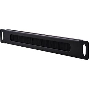 GeeekPi 0.5U Brush Cable Manager Rack Mount Cable Management Panel with Brush Strip for Cable Entry for DeskPi RackMate T1 and 10 inch Server Rack or Network Cabinet
