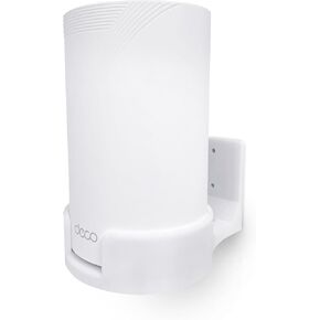 Adhesive Wall Mount for TP Link BE63 (BE1000) WiFi Mesh Router, Easy to Install Holder, Stick On & Screw in Mounting, by Brainwavz