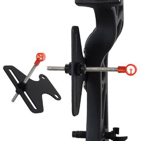 SPG Recurve Bow Sight for Beginner - Archery Recurve Simple Single Pin Bow Sight for Youth Adult Traditional Recurve Bows Aiming Practice