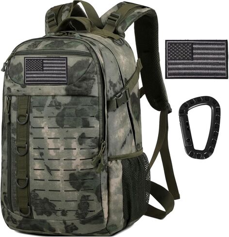 Tactical Backpack, 30L Military Daypack Molle Army 3 Day Assault (Black) in Kuwait