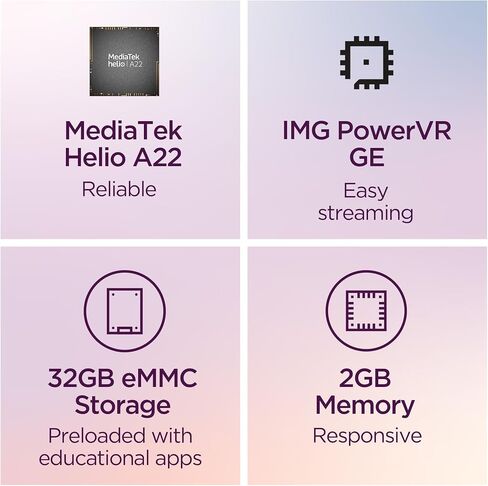 Lenovo Tab M8 Gen 4-2024 - تابلت عائلي - Google Kids Space - شاشة لمس عالية الدقة 8 بوصة - ذاكرة 2 جيجا بايت - تخزين 32 جيجا بايت - MediaTek Helio A22 - رمادي أركتيك - فوليو مع حامل in Saudi Arabia