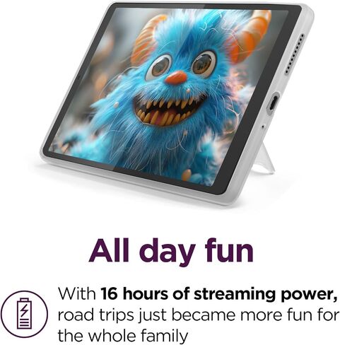 Lenovo Tab M8 Gen 4-2024 - تابلت عائلي - Google Kids Space - شاشة لمس عالية الدقة 8 بوصة - ذاكرة 2 جيجا بايت - تخزين 32 جيجا بايت - MediaTek Helio A22 - رمادي أركتيك - فوليو مع حامل in Saudi Arabia