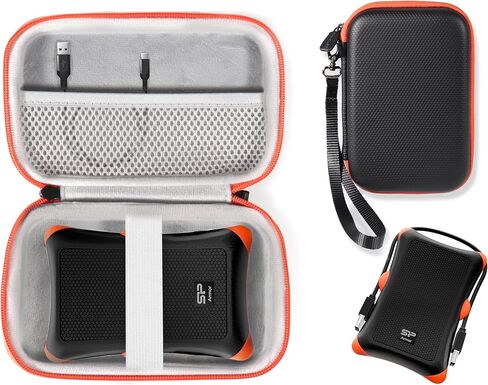 حافظة Alltravel لمحرك الأقراص الصلبة الخارجي SP Silicon Power القوي والمحمول A30 بسعة 2 تيرابايت، 1 تيرابايت in Kuwait