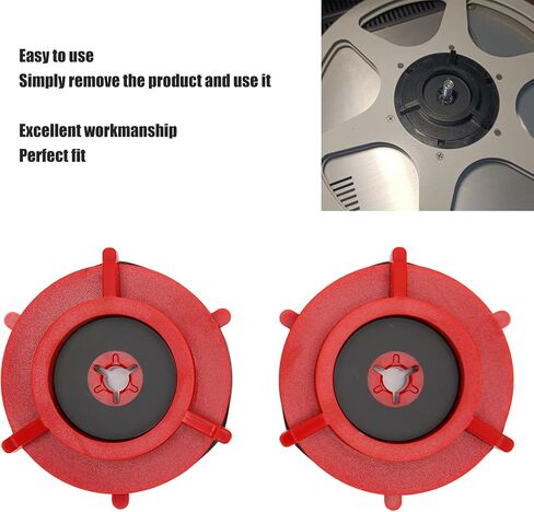 Nab Hub Adapter, Professional Reel to Reel Tape Recorders Opener, Simple , Fine Craftsmanship, Compatible with B67, and More (Red) in Saudi Arabia