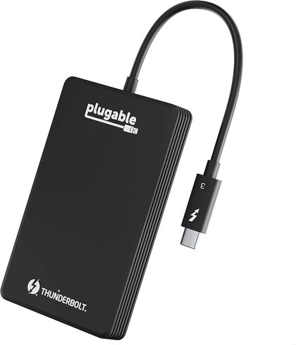 محرك أقراص SSD NVMe خارجي Thunderbolt 3 بسعة 512 جيجابايت قابل للتوصيل (حتى 2400 ميجابايت/1800 ميجابايت في R/W) in Kuwait