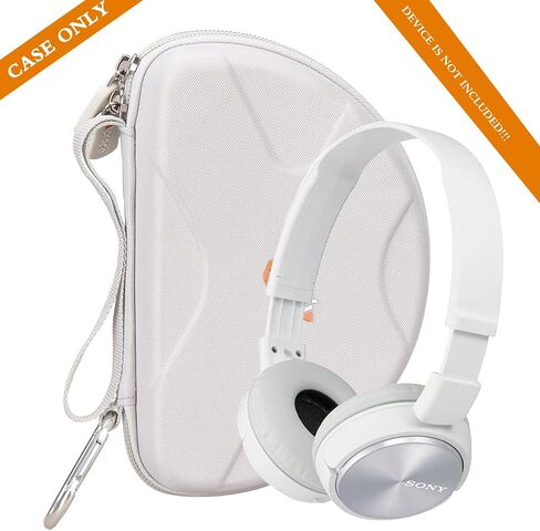 Aproca Hard Portable Storage Case, for Sony ZX Series/MDR-ZX110NC Noise Cancelling Headphones (Black) in Saudi Arabia