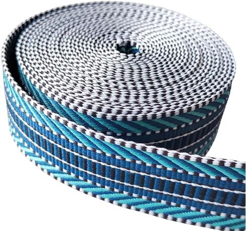 Nylon Webbing 1.5 inch Striped Webbing Polyester Webbing Heavy Duty Ribbon for Crafts Bag Handles Camera Purse Strap DIY Pet Collars Leash Backpack Belt 5 Yards 38mm (Red) in Saudi Arabia