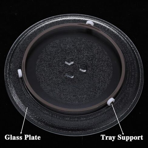 7 Inch Microwave Turntable Ring Glass Plate Tray Support Holder Microwave Oven Tray Swivel Roller Support Ring Glass Plate Rotating Roller Ring for Microwave, Roller Height 1.4 cm in Saudi Arabia