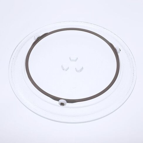 7 Inch Microwave Turntable Ring Glass Plate Tray Support Holder Microwave Oven Tray Swivel Roller Support Ring Glass Plate Rotating Roller Ring for Microwave, Roller Height 1.4 cm in Saudi Arabia