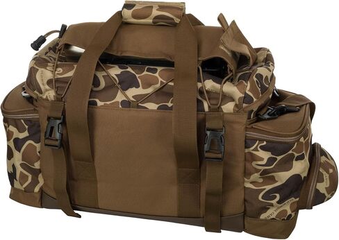 حقيبة Drake Waterfowl Blind - حقيبة معدات الصيد Camo Duffle Range مع حزام كتف قابل للتعديل، المدرسة القديمة، كبيرة in Saudi Arabia