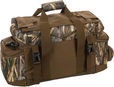 حقيبة Drake Waterfowl Blind - حقيبة معدات الصيد Camo Duffle Range مع حزام كتف قابل للتعديل، المدرسة القديمة، كبيرة in Saudi Arabia