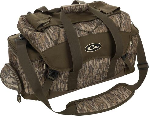حقيبة Drake Waterfowl Blind - حقيبة معدات الصيد Camo Duffle Range مع حزام كتف قابل للتعديل، المدرسة القديمة، كبيرة in Saudi Arabia