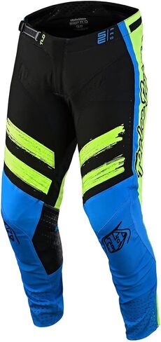 Troy Lee Designs Offroad Motocross Dirt Bike ATV Motorcycle Powersports Racing Pants for Men, SE Pro (Lanes Black/Orange, 32) in Saudi Arabia