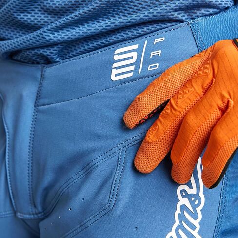 Troy Lee Designs Offroad Motocross Dirt Bike ATV Motorcycle Powersports Racing Pants for Men, SE Pro (Lanes Black/Orange, 32) in Saudi Arabia