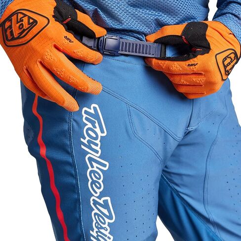Troy Lee Designs Offroad Motocross Dirt Bike ATV Motorcycle Powersports Racing Pants for Men, SE Pro (Lanes Black/Orange, 32) in Saudi Arabia