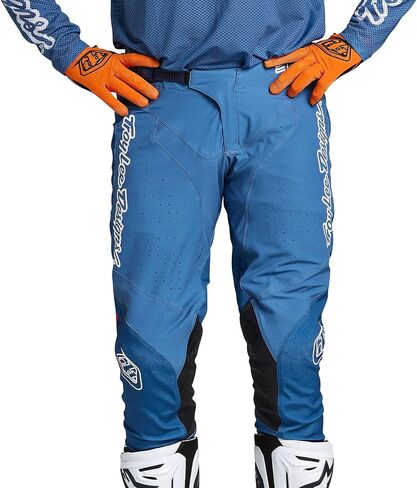 Troy Lee Designs Offroad Motocross Dirt Bike ATV Motorcycle Powersports Racing Pants for Men, SE Pro (Lanes Black/Orange, 32) in Saudi Arabia
