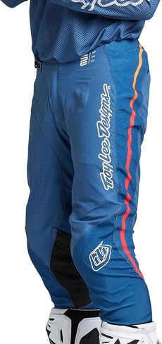 Troy Lee Designs Offroad Motocross Dirt Bike ATV Motorcycle Powersports Racing Pants for Men, SE Pro (Lanes Black/Orange, 32) in Saudi Arabia
