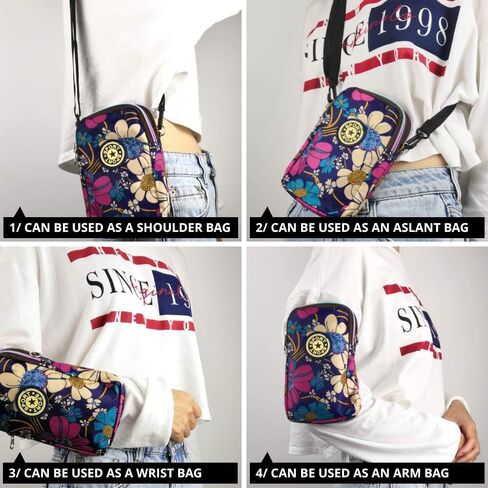 Small Cute Crossbody Shoulder Bags - Mini Wallet Purse Tote for Phone Money Keys Cosmetic Cards Women Girls Walking Travel in Saudi Arabia