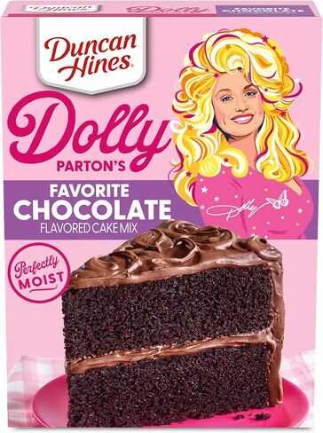Duncan Hines Dolly Parton's Favorite Chocolate Flavored Cake Mix, 18 oz. in Kuwait