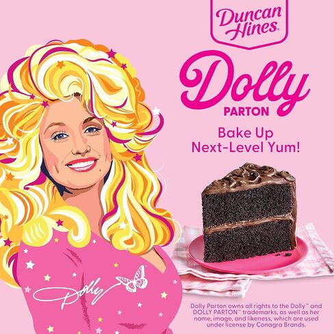Duncan Hines Dolly Parton's Favorite Chocolate Flavored Cake Mix, 18 oz. in Kuwait