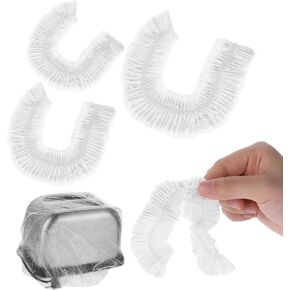30 PCS Small Appliance Dust Covers Sets, Disposable Kitchen Appliance Covers, Clear Plastic Elastic Dust Covers for Air Fryer, Coffee Maker, Blender, Slow Cooker