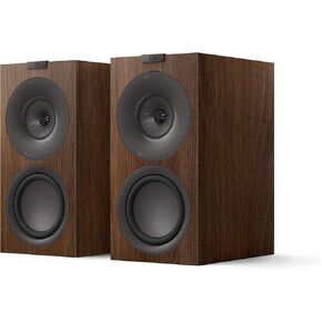 KEF Q Concerto Meta Three-Way Bookshelf Speaker (Black, Pair)