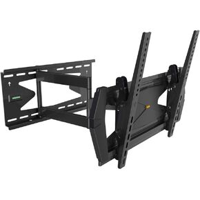 Monoprice Full-Motion Articulating TV Wall Mount - TVs 60in to 100in, Up to 176lbs, VESA 900x600, No Logo - Commercial Series