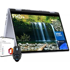 Dell Inspiron Business Laptop, 14" FHD+ 2-in-1 Touchscreen, Intel 10-Core 7-150U, 32 GB DDR5, 1 TB SSD, Webcam, Wi-Fi, Bluetooth, Win 11 Pro, with Microsoft Office Lifetime License