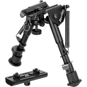 Besrilien 6-9 Inches Rifle Bipod Compatible with Mlok Bipod with Adapter Bipods for Rifles, Black