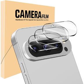 3 Pack for Google Pixel 9 Pro XL Camera Lens Protector,Tempered Glass 9 Hardness,Anti-Scratch High Definition Case Friendly Camera Screen Protector for Pixel 9 Pro XL