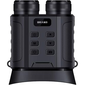 Night Vision Goggles-Phone Real-time Viewing,2k Night Vision Binoculars for Adults,8X Zoom for Hunting&Security,2.4''Screen Rechargeable Infrared Binoculars,can Save Photo and Video with 64GB TF Card