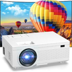 SGV Projector, New Portable Mini Projector, Full HD 1080P Home Cinema Video Projector for Home Bedroom, Compatible with HDMI/USB/AV/Smartphone/TV Stick/Laptop in Saudi Arabia