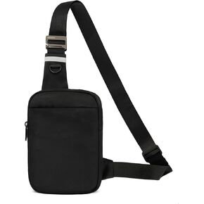 Small Sling Bag for Men and Women with RFID Pocket, Anti Theft Crossbody Chest Bag Casual Travel Bag for Hiking