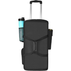 Travel Case for Sony SRS-XP500/Sony SRS-XV500X/JBL PartyBox Club 120/JBL PartyBox 110 Speakers - Durable Polyester Fabric with Aluminum Trolley Handle