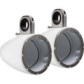 Pair Kicker 12KMTESW Marine 6" Or 6.5" Speaker Wakeboard Tower Enclosures KMTES