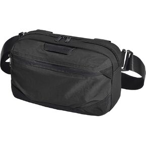 Schkleier Casual Crossbody Bag, Light weight Waist Belt Bag and Chest Bag, Waterproof Fanny Pack, for Men and Women, for Daily Use, Sprots,Traveling Running and Hikling