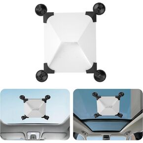 Starlink Mini Car Mount, Starlink Mini Sunroof Suction Cup Mount, Mounting Kit for Car Windows and Sunroofs, Ensures Stable Satellite Signal While Driving