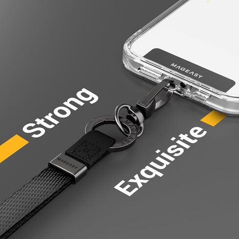 MAGEASY Universal Phone Wrist Strap with Built-in Keychain & Phone Tether Tab in Kuwait