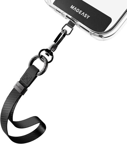 MAGEASY Universal Phone Wrist Strap with Built-in Keychain & Phone Tether Tab in Kuwait