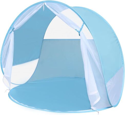 Action Air Portable Anti-UV Pop-Up Beach Tent- Ultimate Sun Shelter & Kids' Play Tent (Blue) in Saudi Arabia