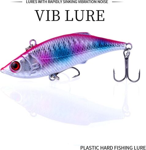 Fishing Lures Kit for Fresh Water Fishing Tackle Set Tackle Box Organizer Top Water Bass Fishing Lures Including Soft Plastic Worms Crankbait Jigs Fishing Hooks in Saudi Arabia
