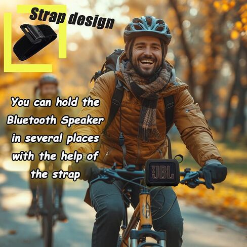 حافظة غطاء من السيليكون متوافقة مع مكبر صوت بلوتوث JBL Go 4، حافظة واقية لمكبر صوت بلوتوث JBL Go 4 (الجراب فقط) (أسود) in Kuwait