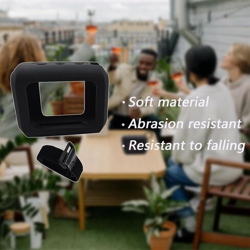 حافظة غطاء من السيليكون متوافقة مع مكبر صوت بلوتوث JBL Go 4، حافظة واقية لمكبر صوت بلوتوث JBL Go 4 (الجراب فقط) (أسود) in Kuwait