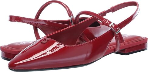 DKNY Women's Cairo Flat Mule, Silver, 8 in Saudi Arabia