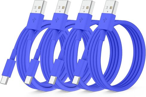 كابل Carplay لكابل شاحن السيارة iPhone 15/16، 4 حزم USB A إلى USB C لسلك Carplay USB C، iPhone 16/15/Plus/Pro Max، iPad Pro 12.9/11، Air 5th/4th Gen، Mini 6th Gen/ كيبل شحن السيارة 3 قدم in Kuwait