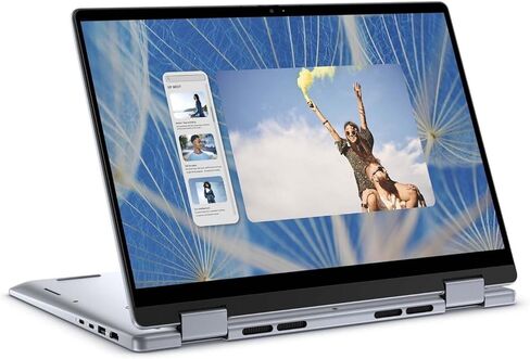 Dell Inspiron 14 5440 Business Laptop, 14" FHD+ 2-in-1 Touchscreen, Intel 10-Core 7-150U, 16 GB DDR5, 1 TB SSD, Webcam, Windows 11 Pro, with Microsoft Office Lifetime License & Laptop Stand in Saudi Arabia