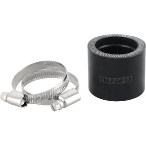 NIBBI Motorcycle Carburetor Intake Manifold,Interface Glue Intake Manifold Rubber, 33mm Carb Manifold Spare Part For Dirt Bike ATV Go Kart Motorcross (33mm)