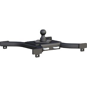 CURT 16085 Spyder 5th Wheel to Gooseneck Adapter Hitch, Fits Industry-Standard Rails, 25,000 lbs, 2-5/16-Inch Ball